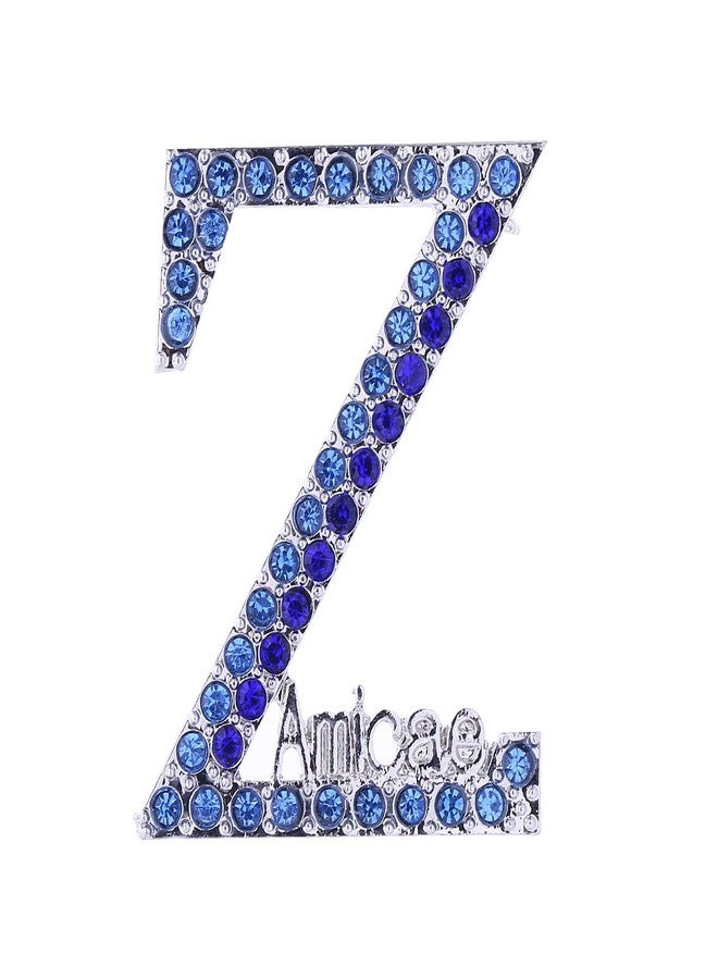 HUSURU Zeta Amicae ZA Brooch 1948 Soror Greek Letters Sorority Members Group Graduation Gifts Jewelry - Image 1